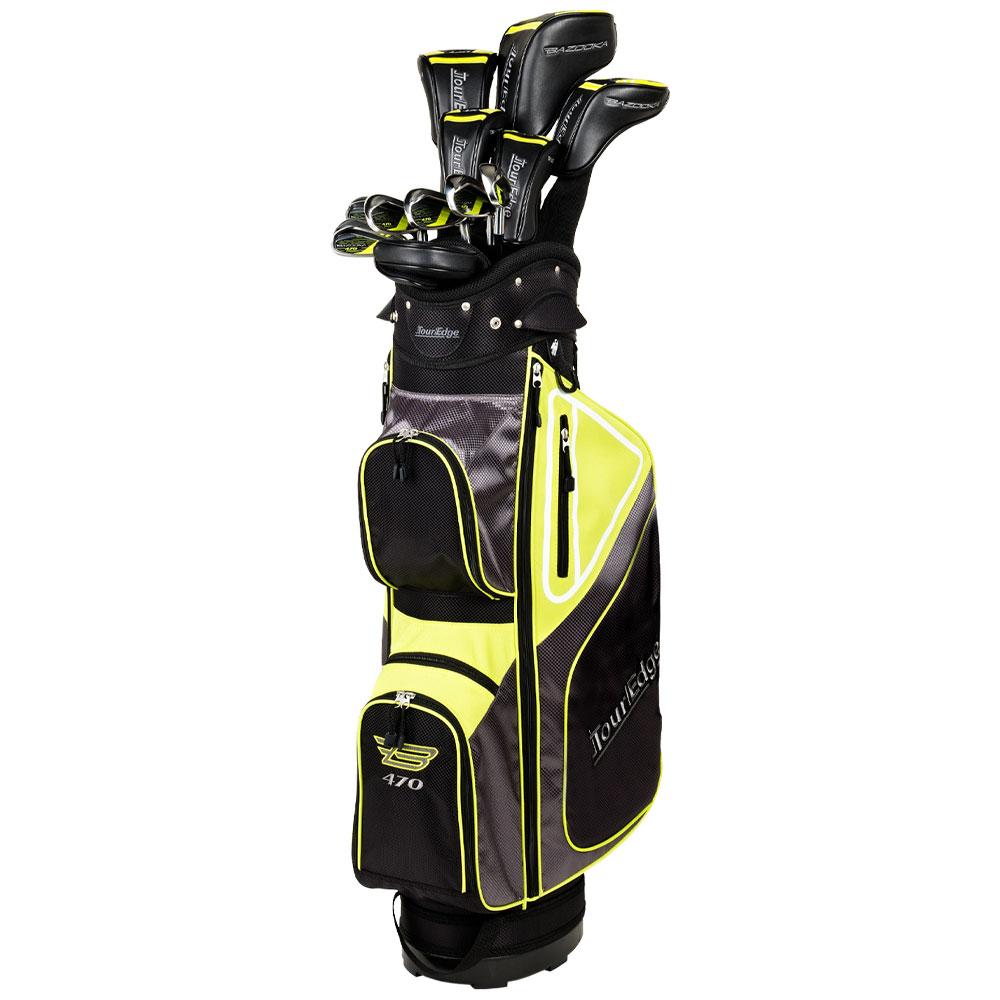 

Tour Edge Bazooka 470 Black Complete Men's Set