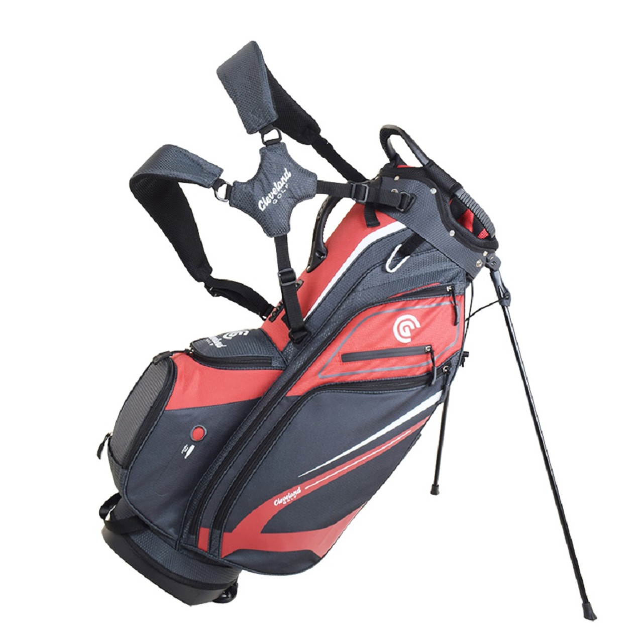 

Cleveland CG Lightweight Stand Bag - 2025, Red/charcoal;navy/black