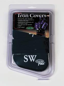 

Flex Neoprene Iron Covers - Set of 9, Black;navy