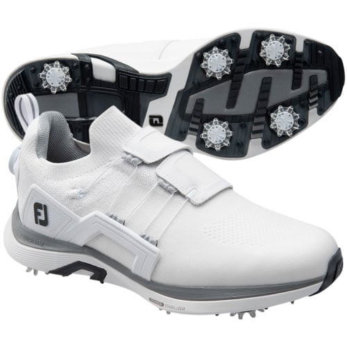 

FootJoy Hyperflex BOA Golf Shoes - 2023, White-51099;charcoal-51045