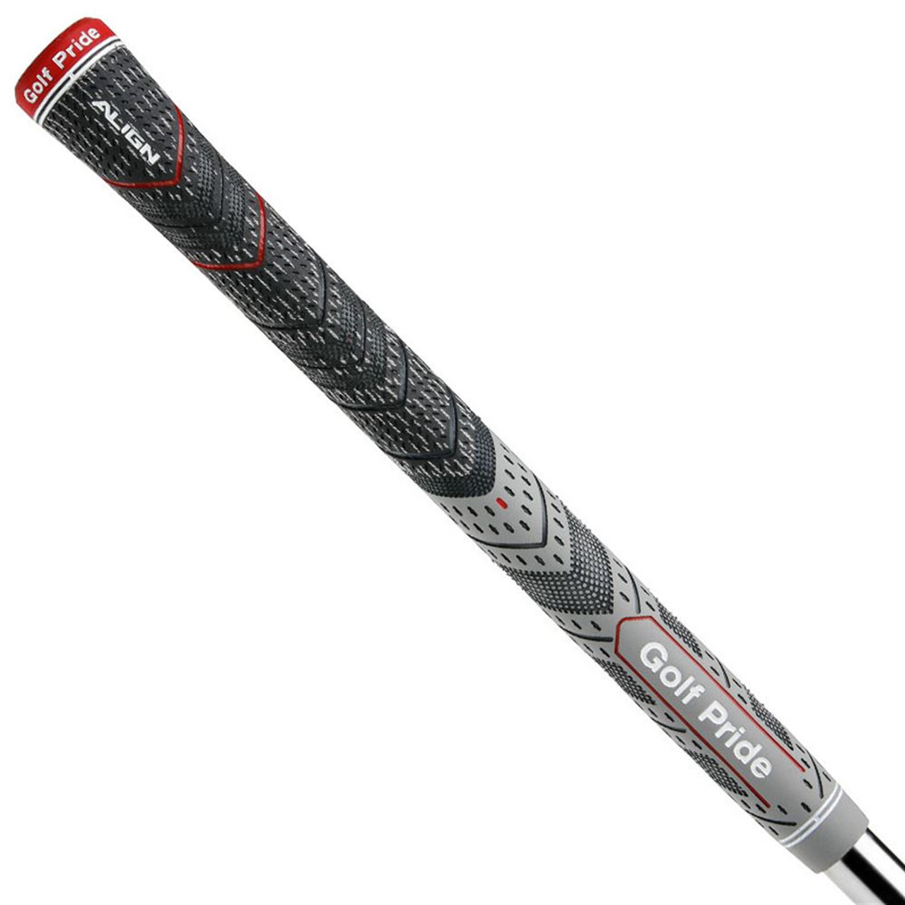 

Golf Pride MCC ALIGN MAX Grips, Grey/black