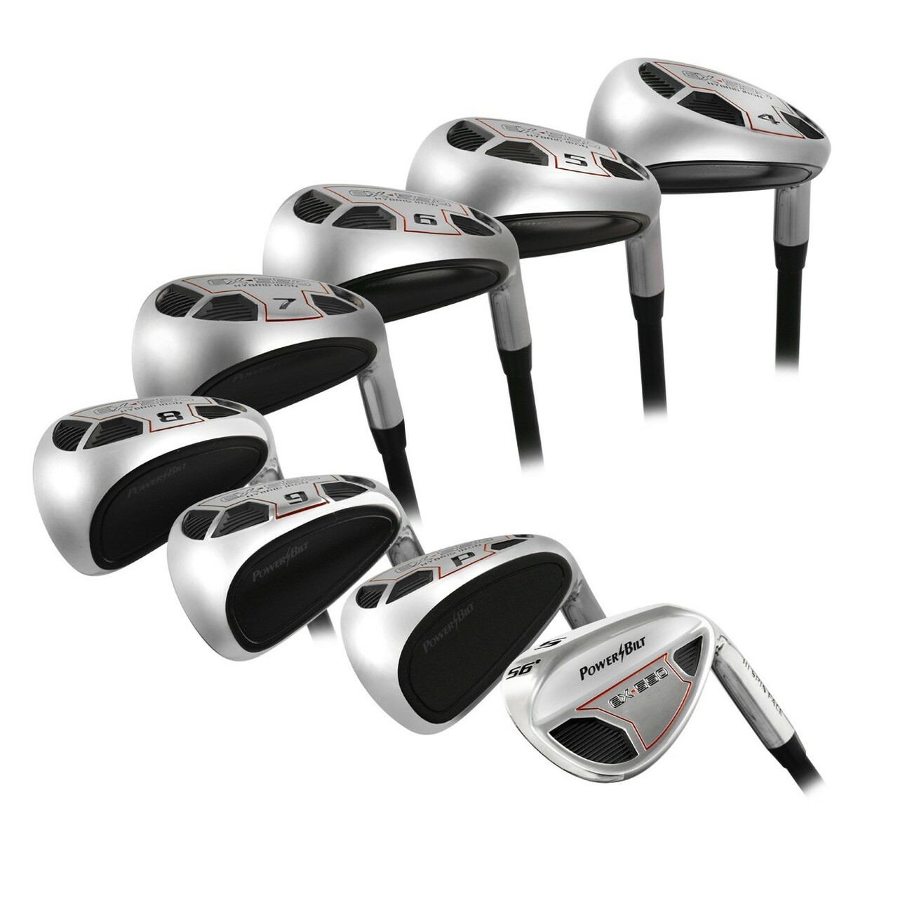 

PowerBilt EX-550 Hybrid Iron Set