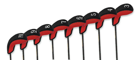 

Stealth Club Covers Hybrid 8 Piece Set, Red;navy;black;royal;yellow;silver;pink