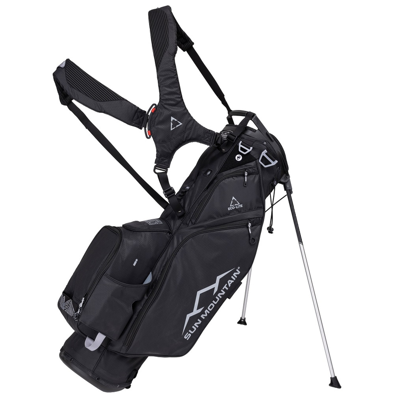 

Sun Mountain Eco-Lite Stand Bag 2024, Black;surf/river;plum/violet;midnight/stone;green/greenrush