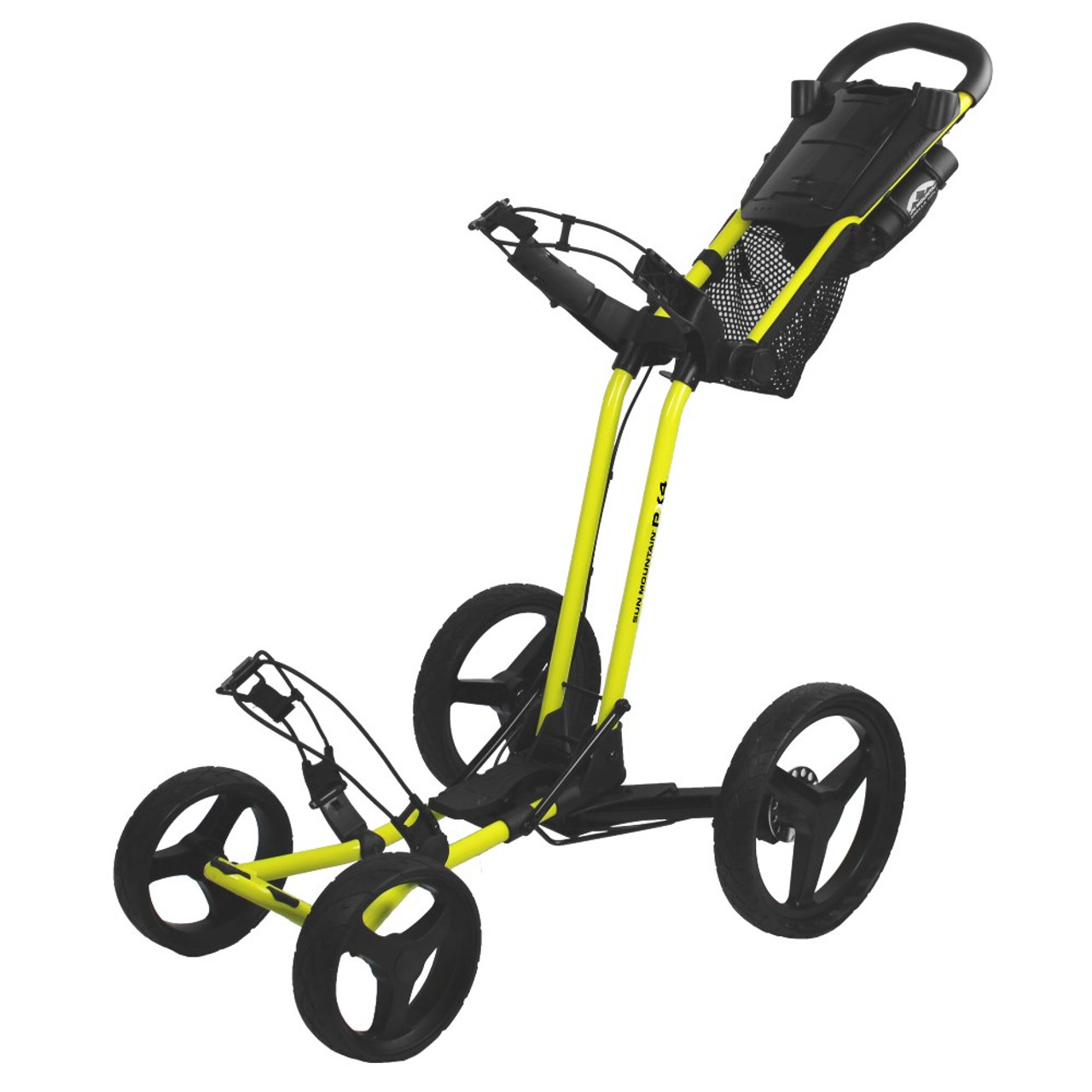 

Sun Mountain Pathfinder PX4 Push Cart, Atomic/yellow;white