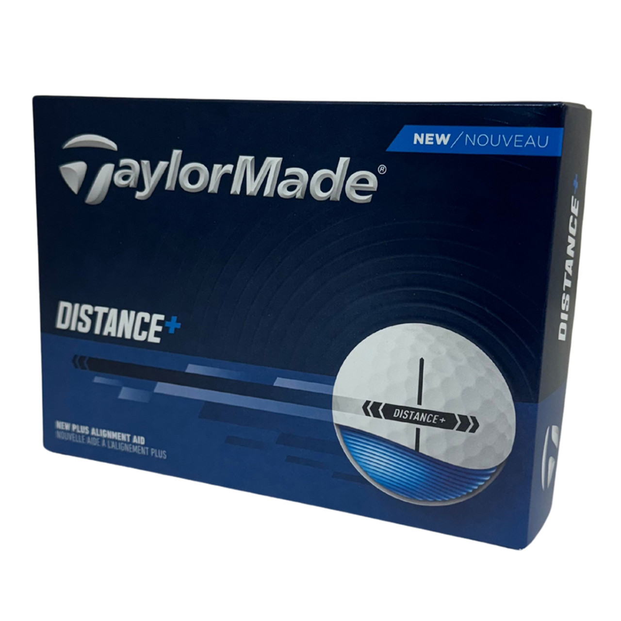 

TaylorMade Distance + Golf Balls - 3 Dozen Deal, White;yellow