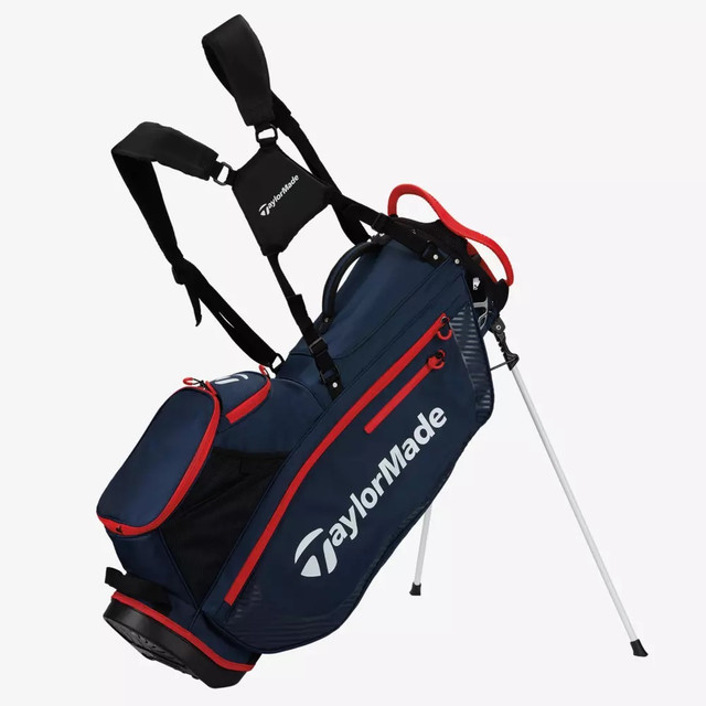 

TaylorMade Golf TM23 Pro Stand Bag, Navy/red