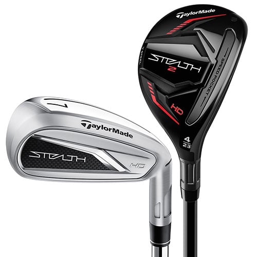

Taylormade Stealth HD Combo Irons Graphite Shafts - 2023