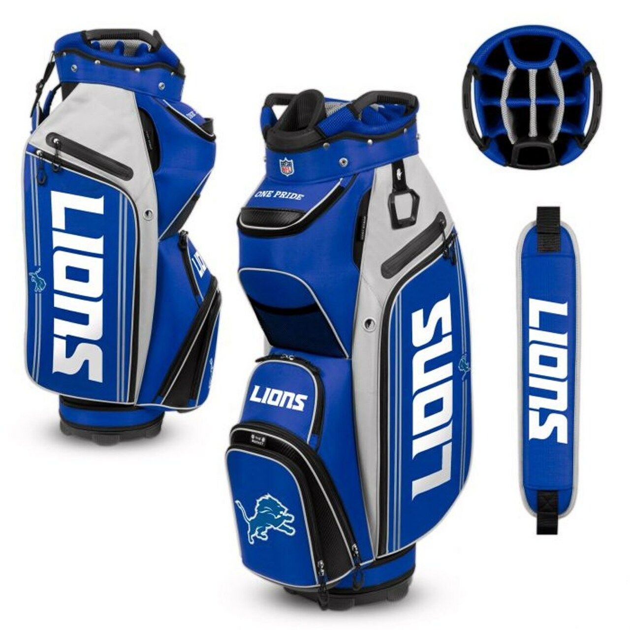 

Team Effort Bucket III Cooler Cart Bag - Detroit Lions
