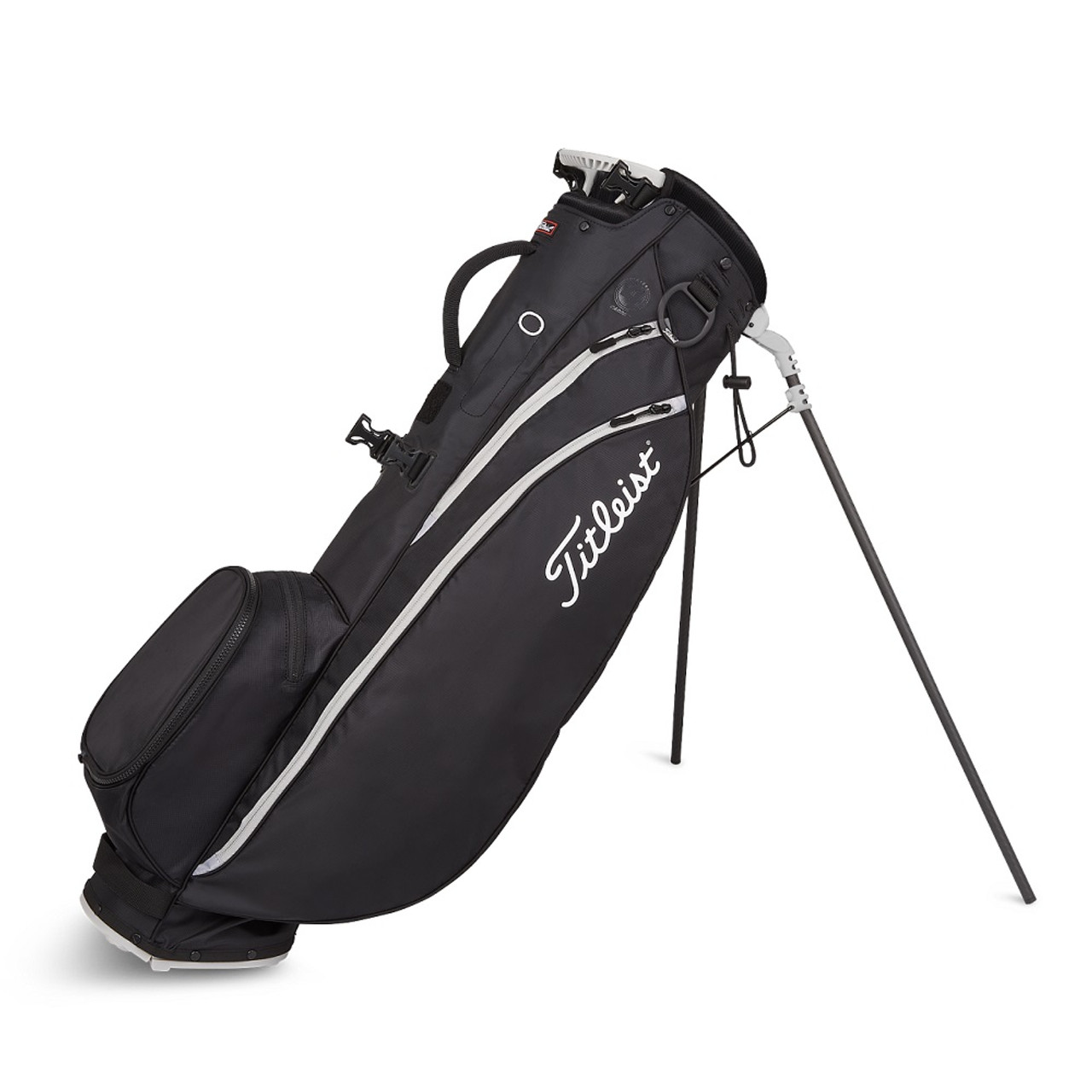 

Titleist Players 4 Carbon Stand Bag - 2023, Black/grey