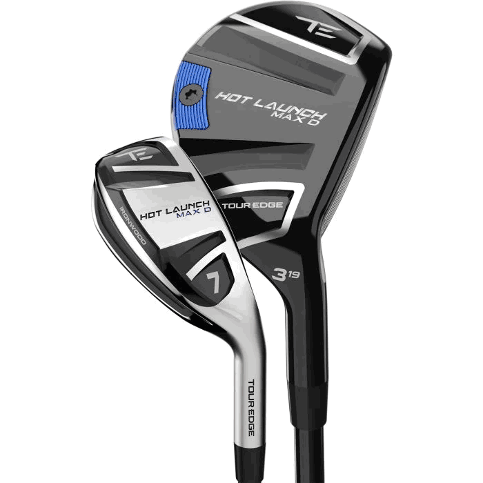 

Tour Edge Hot Launch Max D Hybrid Combo Iron Set - 2026