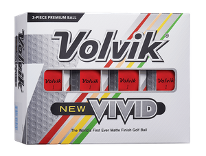 Volvik Vivid Matte Finish Golf Balls 2022 - 3 Dozen Deal