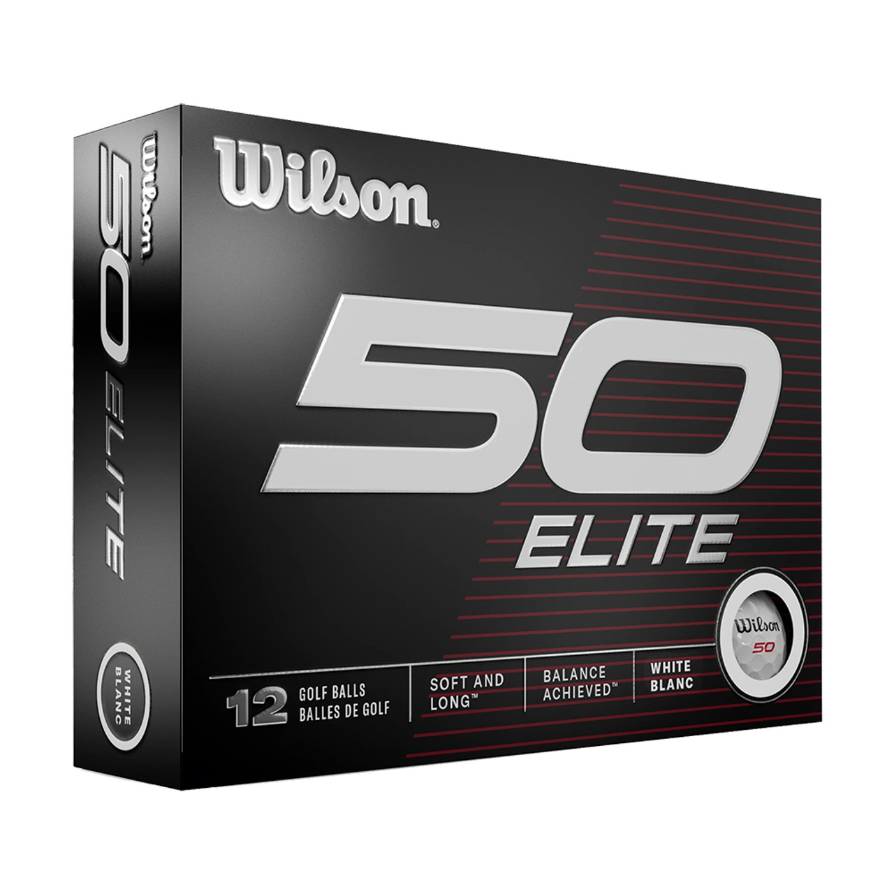 

Wilson Staff Fifty Elite Golf Balls 3 Dozen Deal, White;yellow;pink;orange