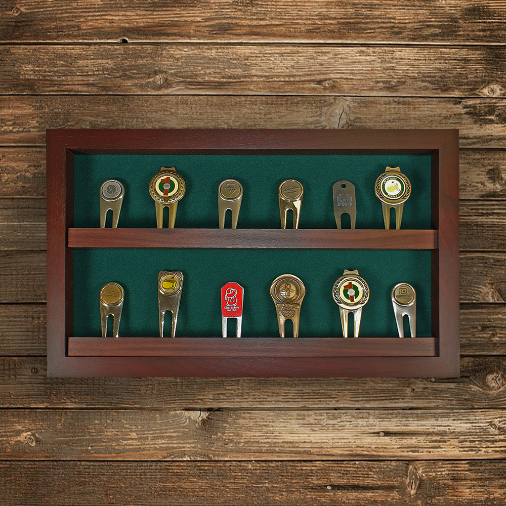 20 Golf Divot Tool Display Cherry