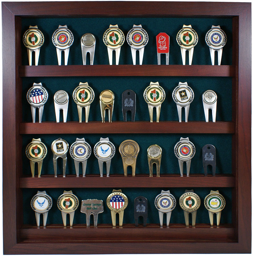 40 Golf Divot Tool Display Cherry