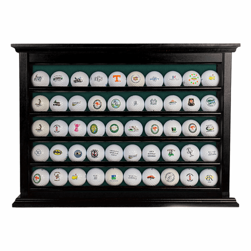 50 Golf Ball Display Rack - Black