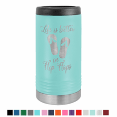 Custom Stainless Steel Colored Slim Beverage Holder