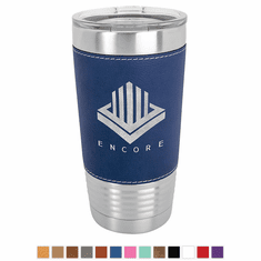 Custom Wrapped Stainless Steel 20oz Tumbler