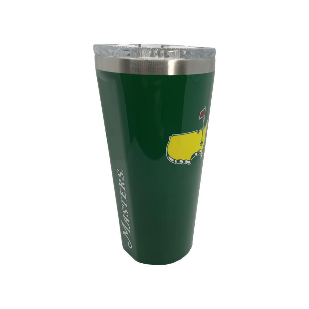 Masters 16 Oz Corkcicle Tumbler with Lid Green