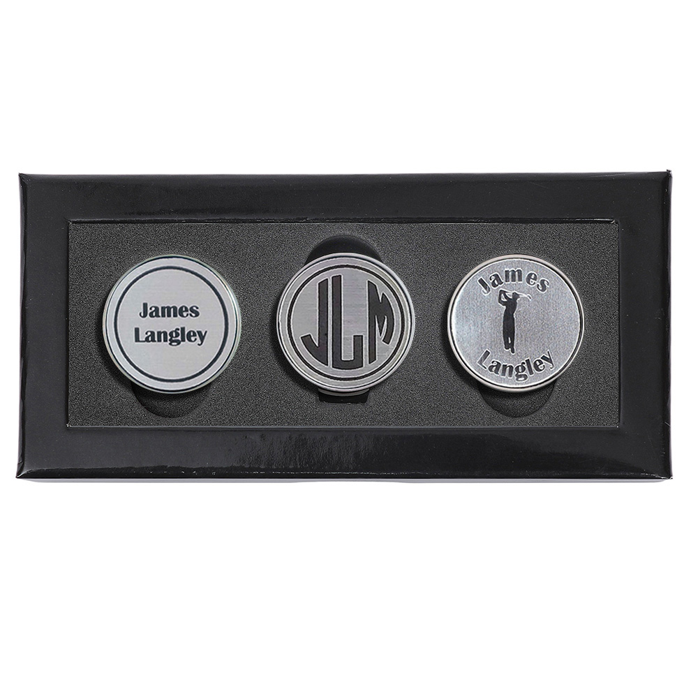 thumbnail image 2 of Dollar Sign - Golf Ball Marker With Magnetic Golf Hat Clip 2 of 9
