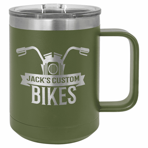 Custom Stainless Steel 15oz Colored Coffee Mug