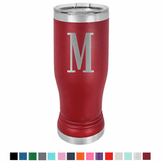 Personalized Stainless Steel Colored Pilsner Tumbler