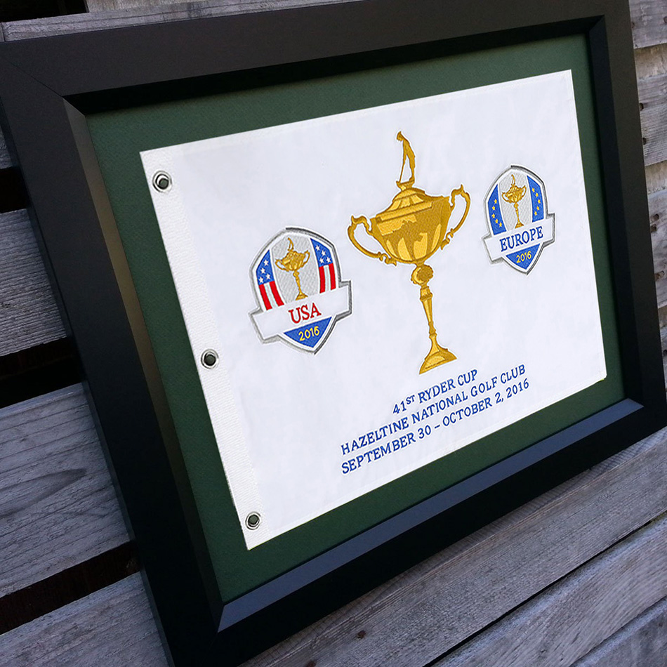 Pin Flag Display Case Black