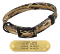 Mossy Oak Blades Camo 2-ply Nylon D-End Dog Collar
