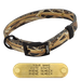 Mossy Oak Blades Camo 2-ply Nylon D-End Dog Collar