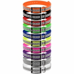 1 in. Universal Square Buckle Reflective Collar Strap