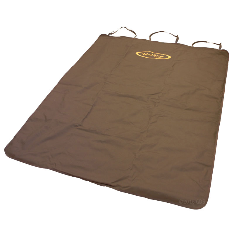 Mud River Brown Two Barrel Bench Seat Cover / Utility Mat