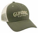 Gun Dog Supply Logo Hat -- Sage/Cream with Mesh Back