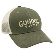  shop Gun Dog Supply Logo Hat -- Sage/Cream with Mesh Back