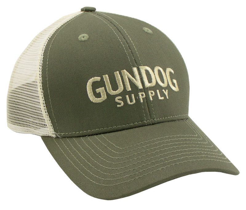 2023 Gun Dog Supply Logo Hat Sage/Cream with Mesh Back. 9.99 (Save