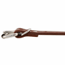 3/4 in. Leather Center Ring Puppy/Small Collar Buckle Edge Detail