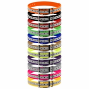 3/4 in. Universal Square Buckle Reflective Collar Strap