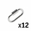 Steel Quick Link 4 mm x 5/32 in. x 1 13/16 in. -- 12 Pack