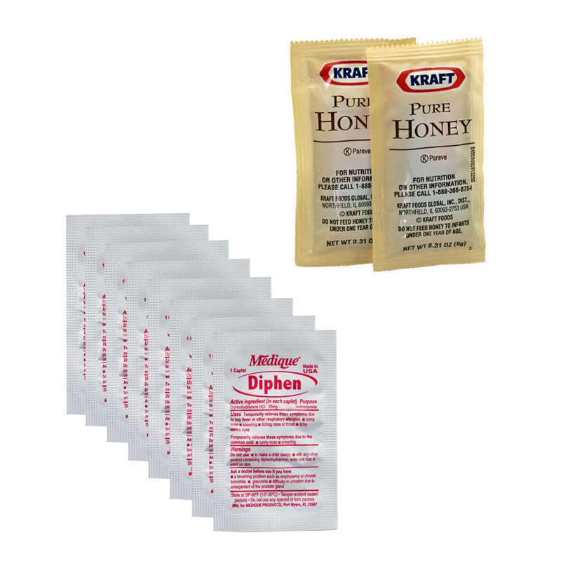Antihistamine, Honey