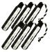 BLACK/WHITE Avery Regular HexaBumper Retriever Dummy -- 6 pack