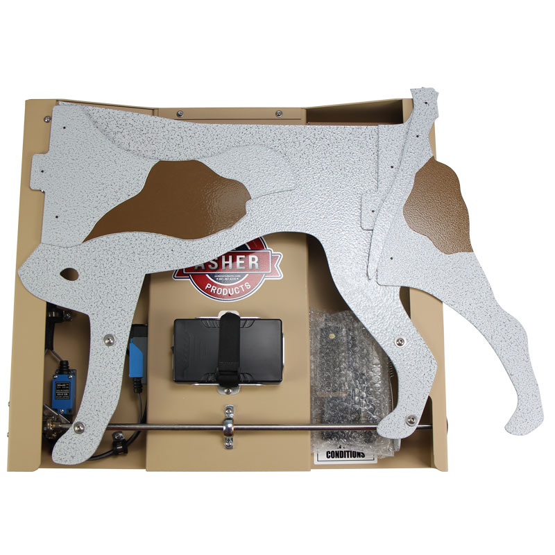 Backing Dog Folded for Storage