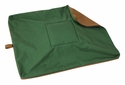 LARGE Bizzy Beds® Replacement Cover -- Woodland Green / Brown Two-Tone