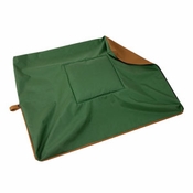 EXTRA LARGE Bizzy Beds® Replacement Cover -- Woodlands Green / Brown Two-Tone