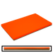 19 in. x 30 in. Bizzy Beds® Crate Cushion -- Orange / Brown