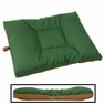 LARGE Bizzy Beds® Dog Bed with Zipper -- Woodlands Green / Brown Canvas Two-Tone