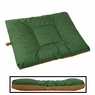EXTRA LARGE Bizzy Beds® Dog Bed with Zipper -- Woodlands Green / Brown Canvas Two-Tone