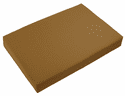 28 in. x 42 in. x 5 in. Bizzy Beds&#174; Biskit Bed -- Coyote Brown Cordura