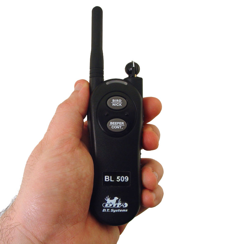 BL 509 Remote Quail Launcher Transmitter in Hand