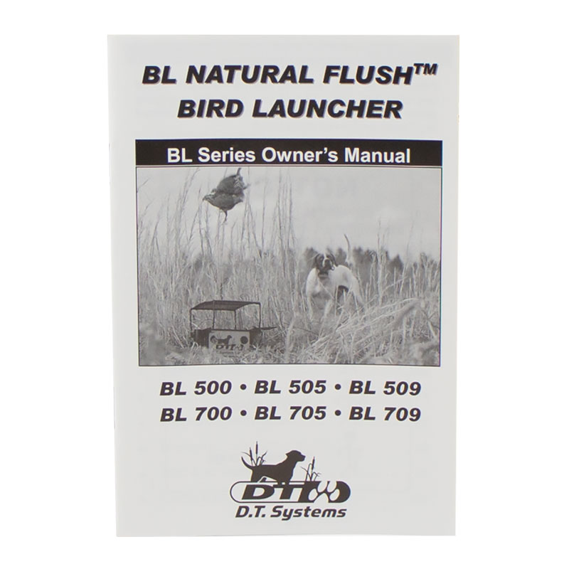 BL 709 Owners Manual