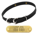 BLACK 3/4 in. D-End SunGlo Collar
