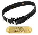BLACK 1 in. SunGlo D-End Collar